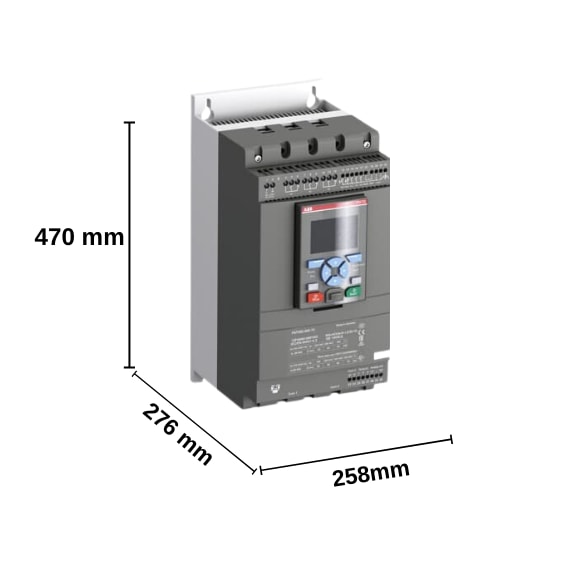ABB PSR Yumuşak Yolverici 6-600-70 (3kW , 400VAC Soft Starter) - 1SFA896104R7000