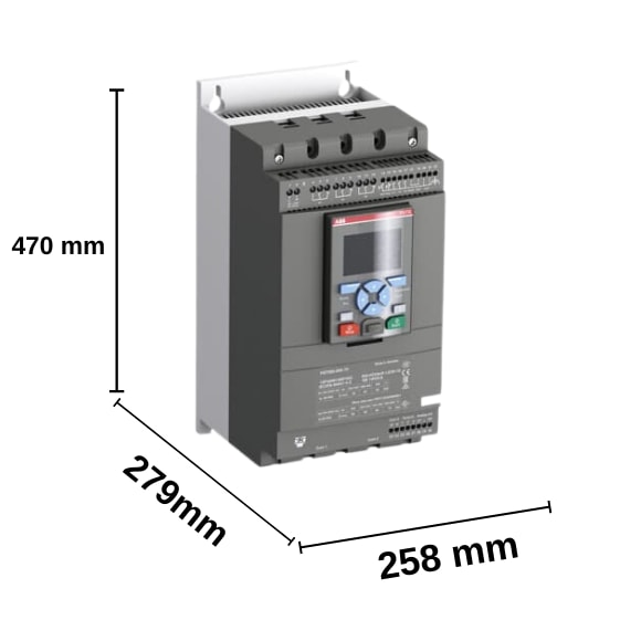 ABB PSR Yumuşak Yolverici 9-600-70 (4kW , 400VAC Soft Starter) - 1SFA896105R7000