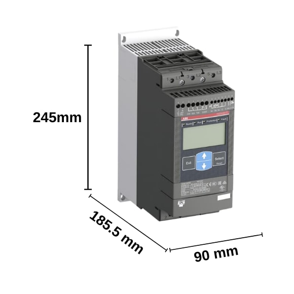 ABB PSR Yumuşak Yolverici 16-600-70 (7,5kW , 400VAC Soft Starter) - 1SFA896107R7000