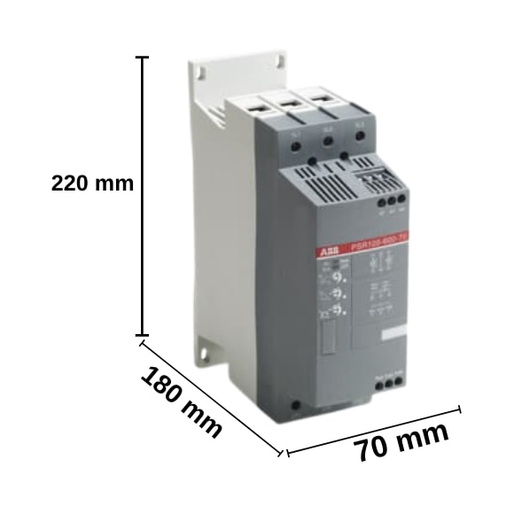 ABB PSTX Yumuşak Yolverici 1050-600-70 (560kW , 400VAC Soft Starter) - 1SFA898120R7000
