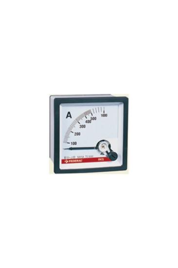 FEDERAL ANALOG AMPERMETRE - FA96 - 1000/5A - CL:1,5