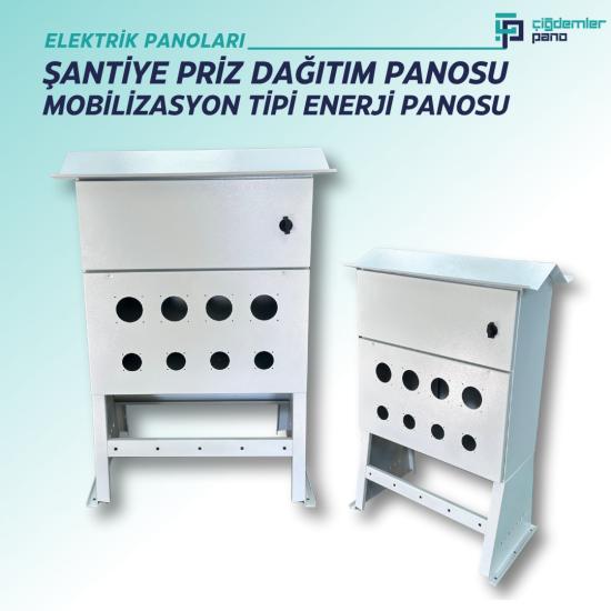 Şantiye Priz Dağıtım Panosu | Mobilizasyon Tipi Enerji Panosu