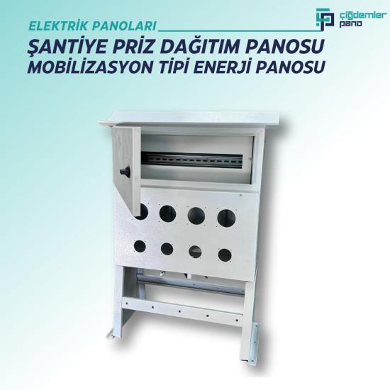 Şantiye Priz Dağıtım Panosu | Mobilizasyon Tipi Enerji Panosu