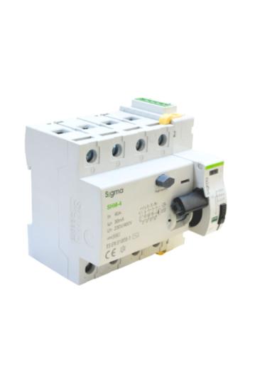 Set - Otomatik Yeniden Kurma Ünitesi Scrc03 + 4x40A 30ma Kaçak Akım Rölesi
