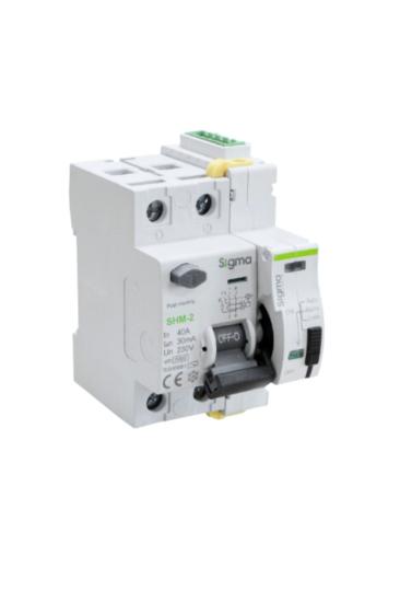 Set - Otomatik Yeniden Kurma Ünitesi Scrc03 2x25a 30ma Kaçak Akım Rölesi